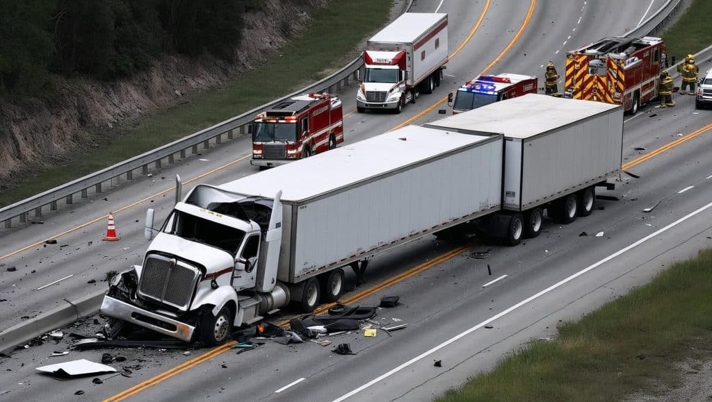 Distracted Truck Driver Accidents